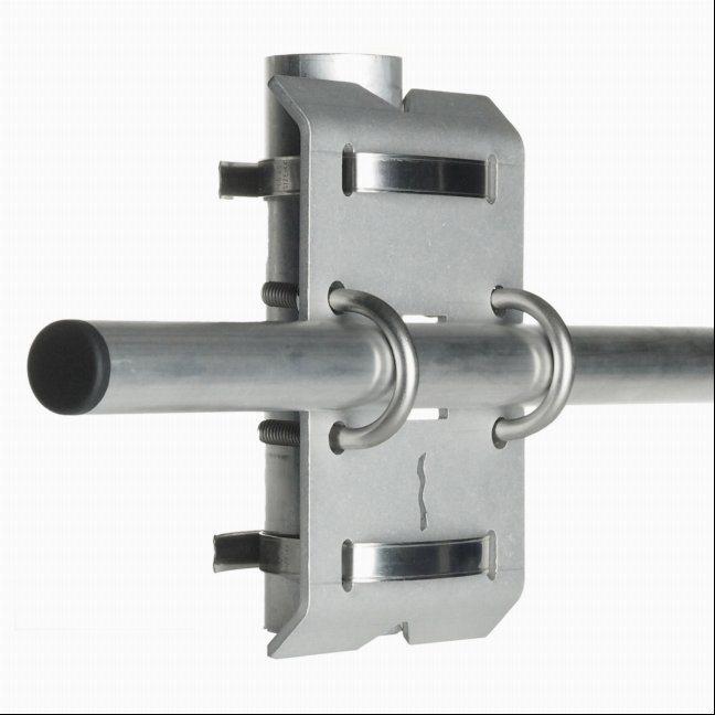Crossarm mounting fixture for pyranometers, albedometers and net radiometers