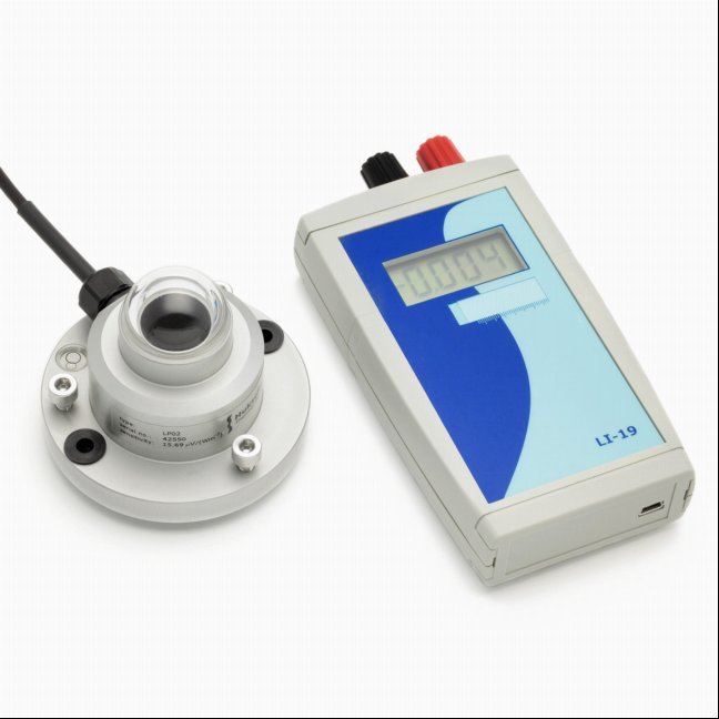 LP02-LI19 pyranometer with handheld read-out unit / datalogger